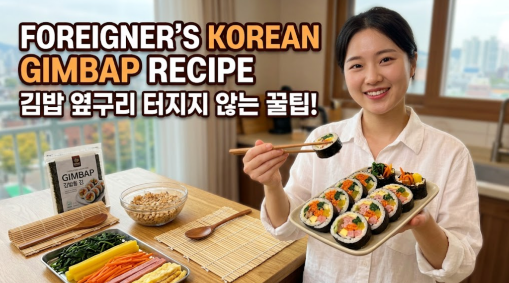 김밥 이미지