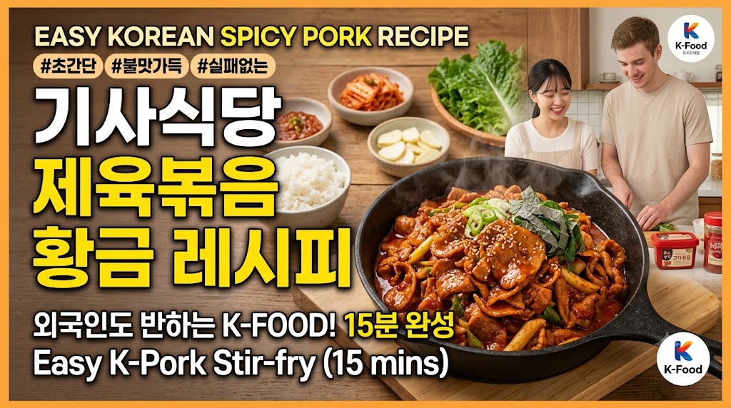 불향 가득한 기사식당 제육볶음 이미지